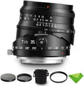TTArtisan 35mm F1.4 Tilt E-Mount APS-C Lens for Sony, Manual Focus Lens for Sony E-Mount Cameras A6300 A6400 A6500 A6600 A6700 NEX-3R NEX-5 NEX-5T NEX-5R NEX-5N NEX-5C NEX-6 NEX-7 ZVE-10 ZVE-10II FX30 by TTARTISAN