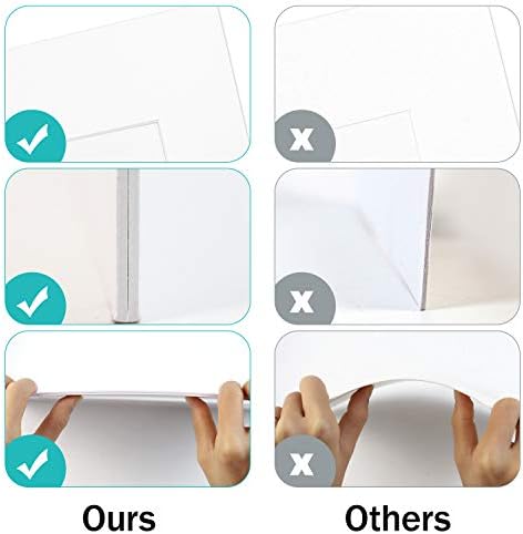 Golden State Art, 25 Pack 8x10 White Photo mat for 5x7 Photo, Thick Cardstock Frame, Pre-Adhesive Mat with Backing Board, Include 25 Clear Bags, Acid Free, For Photo Storage, Display And Mailing - Image 4