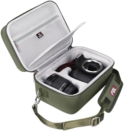 FBLFOBELI EVA Camera Case for Canon EOS Rebel T7/T8i/T5/R50/R100 by FBLFOBELIHardCarryingCase