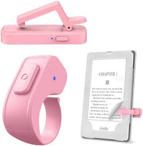 Page Turner Ring for Kindle,Remote Control for iPhone iPad Tablets eReaders by JIMZOO