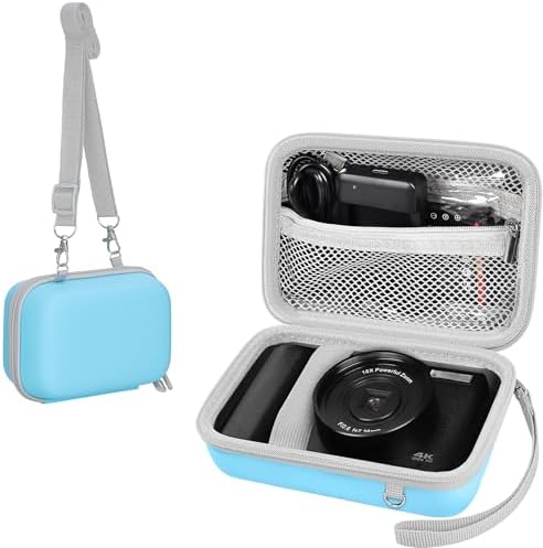Leayjeen Vlogging Camera Case for Duluvulu/VJIANGER/Gavonde - Blue by Leayjeen