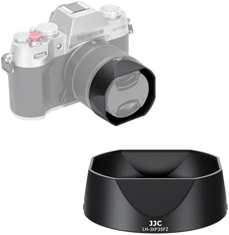 JJC Lens Hood for Fuji XF 35mm F2 R WR, XF 23mm F2 R WR, XC 35mm F2 Lens by JJC