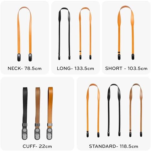 Peak Design Cuff Leather Camera Strap – Quick Release, 100 lb Capacity, for DSLR, Compact & Point-and-Shoot Cameras - Image 2