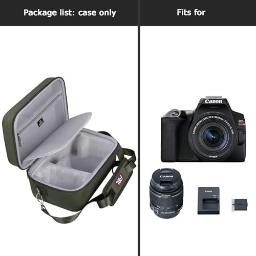 FBLFOBELI EVA Camera Case for Canon EOS Rebel T7/T8i/T5/R50/R100 - Image 7