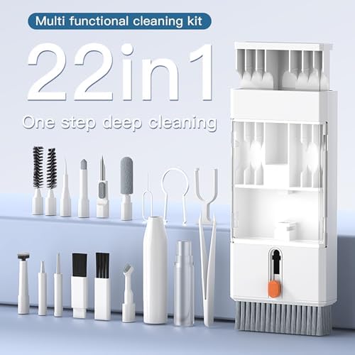 22 in 1 Precision Cleaning Kit – Professional Electronic Cleaning kit Cleaning Tools for Phone, airPods Headset, Keyboards, Cameras, Laptop & More - Image 2