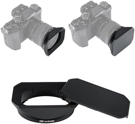 JJC Metal Square Lens Hood for Fujifilm XF 16-50mm f/2.8-4.8 R LM WR Lens by JJC