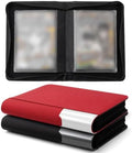 Zhehao 2 Pack Comic Book Binder, 40 Sleeve, Holds Up to 80 Comics Black Red by Zhehao