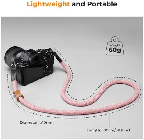 K&F CONCEPT Camera Neck Strap,100cm Camera Shoulder Strap - Image 4
