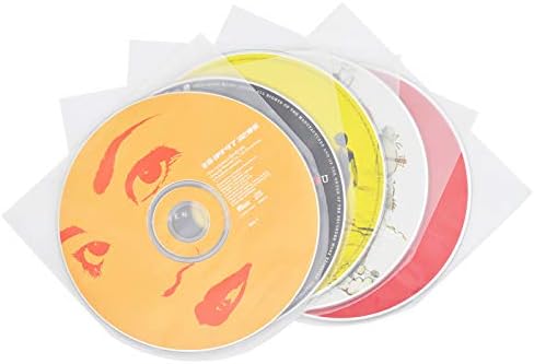 50 Clear Mini LP Anti-Static 3 Mil Plastic CD Inner Sleeves - Image 3
