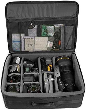 VANGUARD Divider Bag 53 Customizable Insert/Protection Bag for DSLR Camera, Lenses, Accessories, 38 Liter Capacity - Image 4
