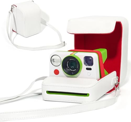 Camera Case for Polaroid Now/Now+ Gen2/3 Instant Film Camera, White by wogozan