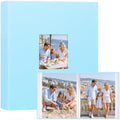 Aevdor 11x14 Photo Album and Art Portfolio, 64 Photos, Linen Cover, Blue by Aevdor