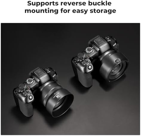 K&F CONCEPT Lens Hood Compatible with Canon RF 50mm F1.8 STM Lens - Image 5