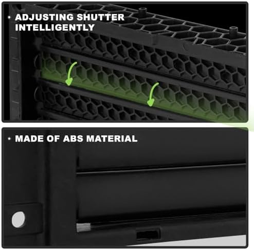 KEEKPO - Compatible with 2016-2025 Chevy Malibu Lower Front Radiator Active Grille Air Shutter w/Motor 23278689 - Image 5