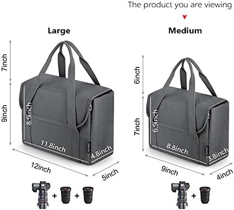 S-ZONE Waterproof Shockproof Foldable Camera Insert Bag Lens Cases Canon Nikon - Image 2
