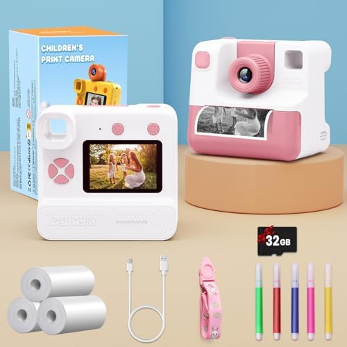 Kids Camera Instant Print, Christmas Birthday Gifts for Girl Boys Kids 3-12 - Image 7