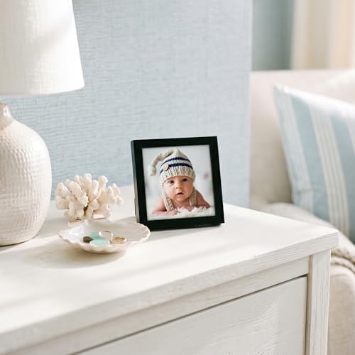 Americanflat 3x3 Picture Frame - Slim Molding - Black - Image 4