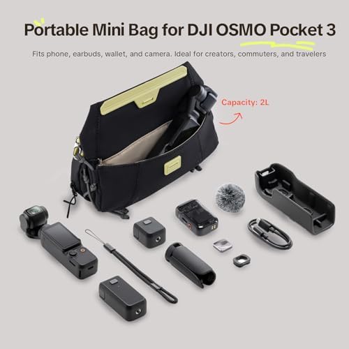 PGYTECH OneGo Pocket Sling for DJI Osmo Pocket 4 3/Xtra Muse/Luna Ultra - Image 6