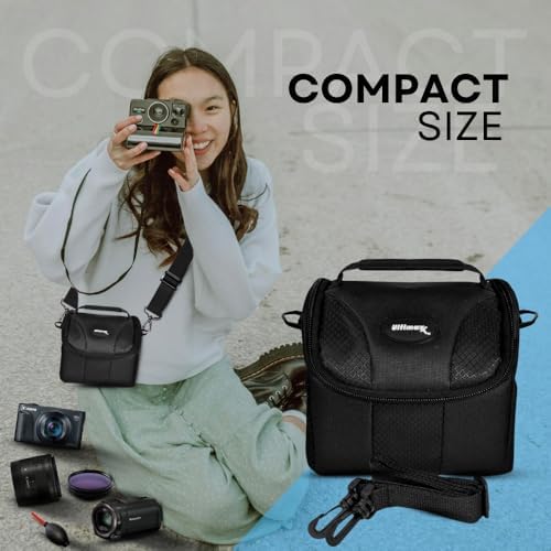 Ultimaxx Small Carrying Case/Gadget Bag for Sony, Nikon, Canon, Olympus, Fuji, Pentax, Panasonic, Samsung,Leica, Kodak & Many More Cameras & Camcorders - Image 5