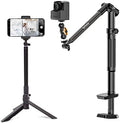 Brinno 3-in-1 Monopod, Phone & Action Camera Tripod, Clamp Mount, 360 Rotation & Universal Phone Holder for Mobile Phones & Action Cameras - ACC1100 by Brinno