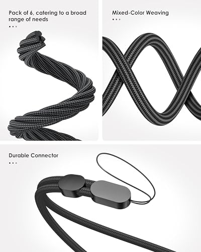 Avorast 6 Pack Cell Phone Camera Wrist Straps, Wrist Lanyards - Image 4