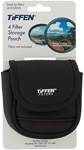 Tiffen 4BLTPCHSMK Small Belt Style Filter Pouch for Filters Up to 58mm,Black - Image 5