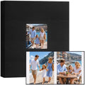 Aevdor 11x14 Photo Album and Art Portfolio, 64 Photos, Linen Cover, Black by Aevdor