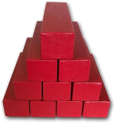 Guardhouse 9" Single Row Storage Box for 2" Paper and Plastic Coin Holders 10 Pack Red - Image 4