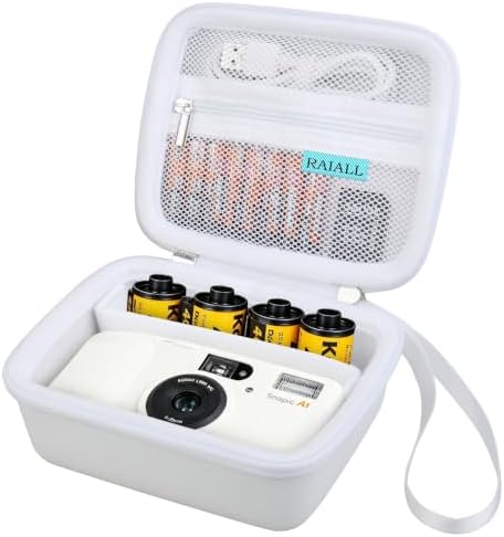 RAIALL Case for KODAK Snapic A1 35mm Film Camera and Print Film, White by RAIALL