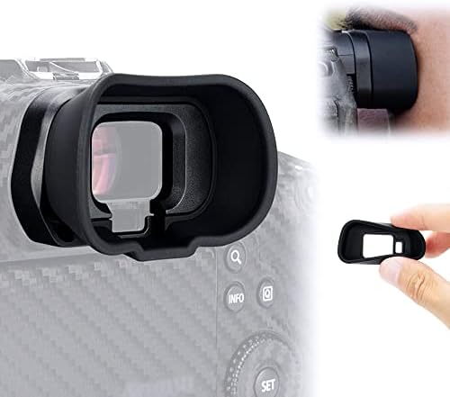 JJC Silicone Eyecup Viewfinder for Canon EOS R5 R6 Mark II R6 R5 C Camera by JJC
