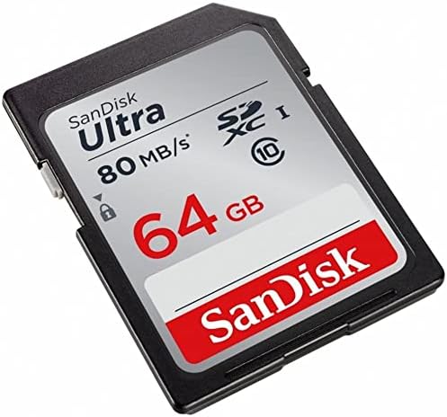 SanDisk Ultra 64GB Class 10 SDXC UHS-I Memory Card up to 80MB/s (SDSDUNC-064G-GN6IN) by Unknown