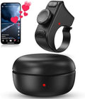 duskeep Bluetooth Scrolling Ring for TikTok, Camera Shutter, Charging Case by duskeep