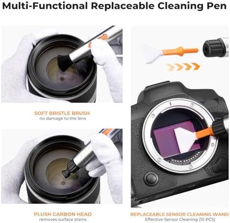 K&F CONCEPT 32-in-1 Pro Camera Cleaning Kit for Professional Photographers - Image 3