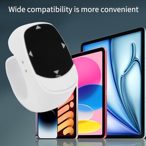 GOWENIC ScrollingRemote, Upgraded Bluetooth 5.3, Camera Remote Shutter, Automatic Liking, Photo Taking, and Video Recording Functions, with Smart Touchscreen, for Cell Phone Tablet (White) - Image 4