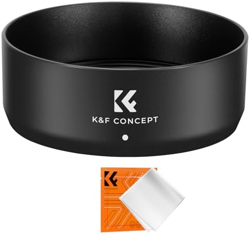 K&F CONCEPT Lens Hood Compatible with Canon RF 50mm F1.8 STM Lens by KFCONCEPT
