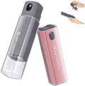 K&F CONCEPT 2-in-1 Screen Cleaning Tool, Includes 20ml Liquid, Grey & Pink by KFCONCEPT