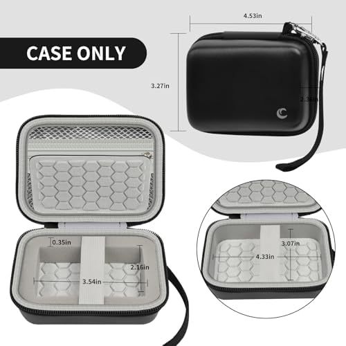Comecase Digital Camera Case for Kodak PIXPRO FZ55/FZ45/ for CAMKORY, Black - Image 5