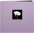 Pioneer Book Cloth Cover Post Bound Album 8"X8", Misty Lilac by PioneerPhotoAlbums