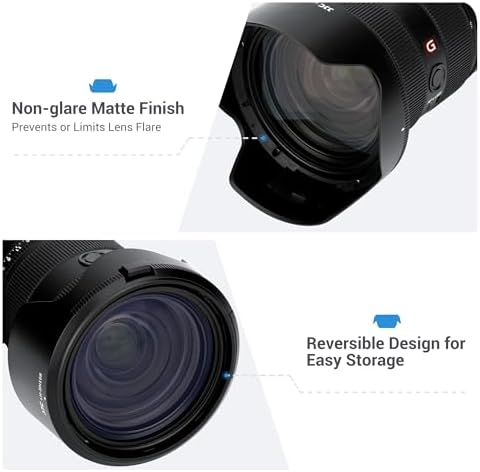 JJC ALC-SH168 Lens Hood for Sony FE 24-70mm F2.8 GM II Lens(Not for Sigma) - Image 4