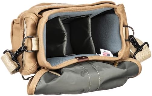 Domke F-8 Small Crossbody travel bag for Cameras & electronics Sand - Image 6