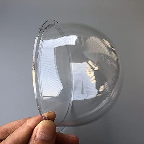 4.3 Inch Outdoor Waterproof Polycarbonate PC Clear Ball Cover Heightened Surveillance Security CCTV Camera Dome Protective Housing Optical Round Transparent Case - Image 3