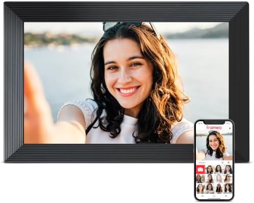 Frameo 10.1" Digital Picture Frame WiFi 32GB, Birthday Gifts for Mom, Women by Flyruit