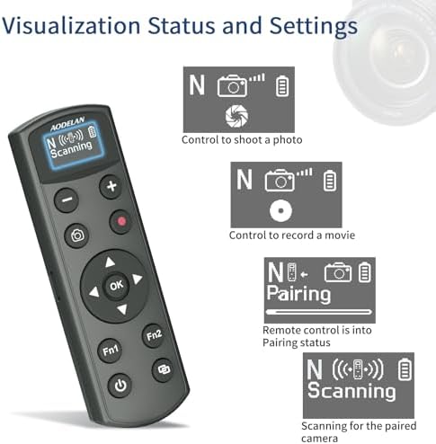 Rechargeable Shutter Release for Nikon Wireless Camera Remote Control - Image 7