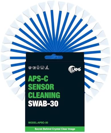 UES 16mm APS-C Camera Sensor Cleaning Swabs, 30 Pack Dry Swab Refill Kit - Image 2