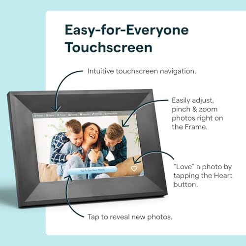 Skylight Digital Picture Frame 2 – 10" Full HD Touchscreen, Black - Image 7