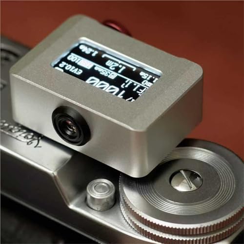 Camera Light Meter, High Precision Film Camera Exposure Meter, 30° Average Metering, with 0.96in OLED Screen, Adjust ISO, Aperture and Shutter Speed Photography, for Vintage Cameras - Image 7