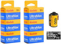 Kodak GC/UltraMax 400 Color Negative Film 35mm Roll Film, 36 Exposures, 6-Pack with Microfiber Cloth by The+Imaging+World