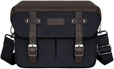 MOSISO Camera Case Crossbody Shoulder Messenger Photography Bag, Black by MOSISO