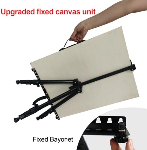 RRFTOK 17-66 Inch Adjustable Art Easel Stand for Painting and Sign, Black - Image 6