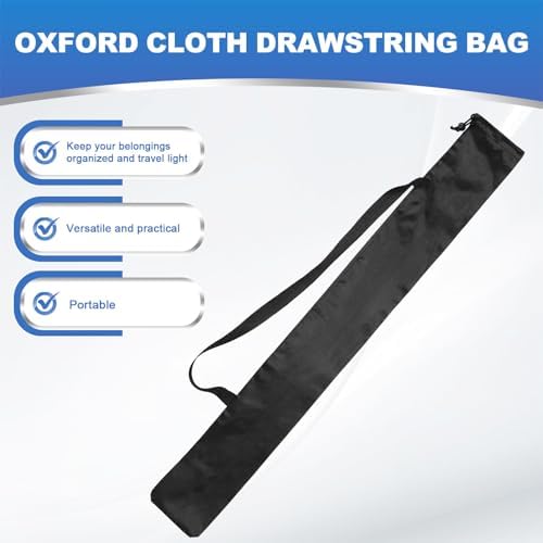 PATIKIL 34 x 4 Inch Tripod Carrying Case, 2 Pack Camera Tripod Carrying Bags Oxford Cloth Padded Bag for Camera Gear Mic Light Stand Sheet Music Photography Accessories, Black - Image 3